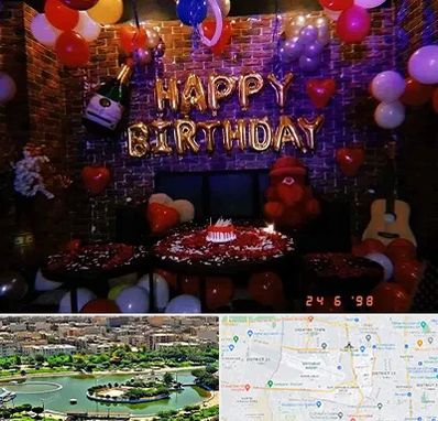 کافه مخصوص تولد در منطقه 9 تهران