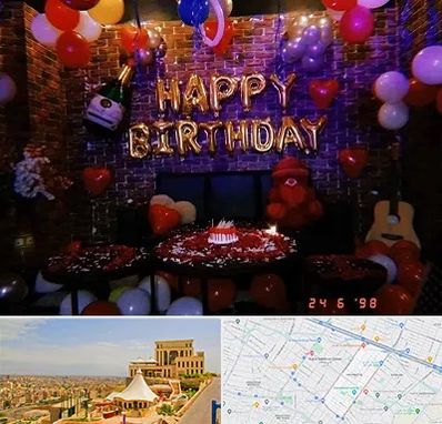 کافه مخصوص تولد در هاشمیه مشهد