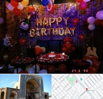 کافه مخصوص تولد در مصلی مشهد