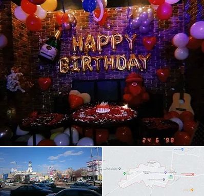 کافه مخصوص تولد در ماهدشت کرج