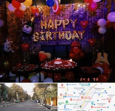 کافه مخصوص تولد در شریعتی 