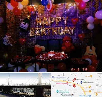 کافه مخصوص تولد در پارک وی 