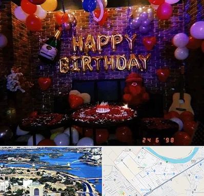 کافه مخصوص تولد در کوروش اهواز