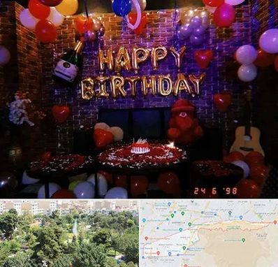 کافه مخصوص تولد در منطقه 13 تهران