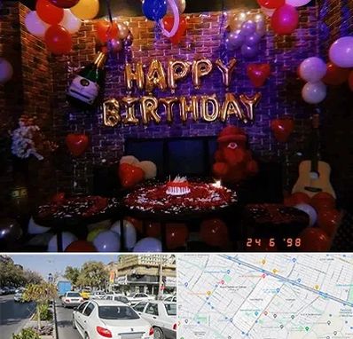 کافه مخصوص تولد در مفتح مشهد