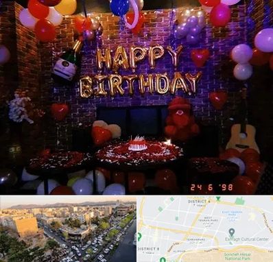 کافه مخصوص تولد در تهرانپارس 