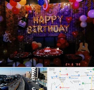 کافه مخصوص تولد در پیروزی 