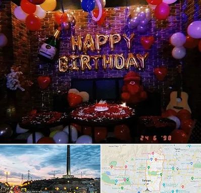 کافه مخصوص تولد در منطقه 2 تهران