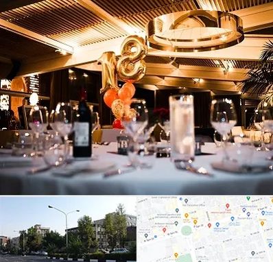 رستوران خوب مخصوص تولد در میدان کاج