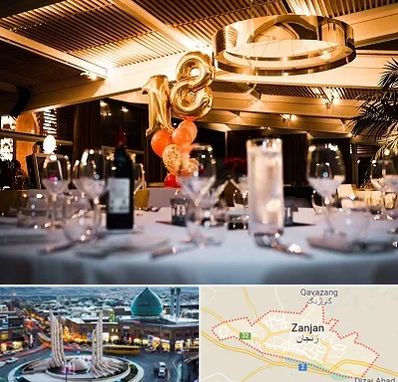 رستوران خوب مخصوص تولد در زنجان