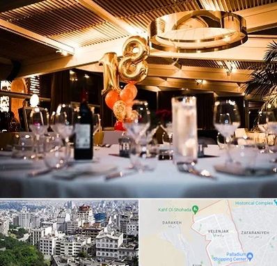 رستوران خوب مخصوص تولد در ولنجک 