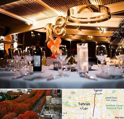 رستوران خوب مخصوص تولد در ولیعصر 