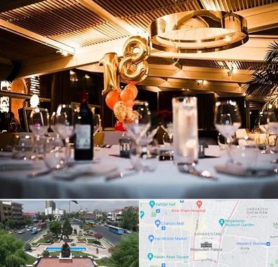 رستوران خوب مخصوص تولد در بهارستان 