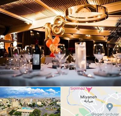 رستوران خوب مخصوص تولد در میانه