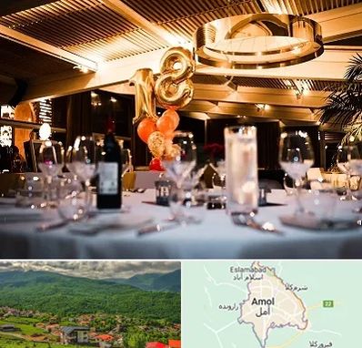رستوران خوب مخصوص تولد در آمل