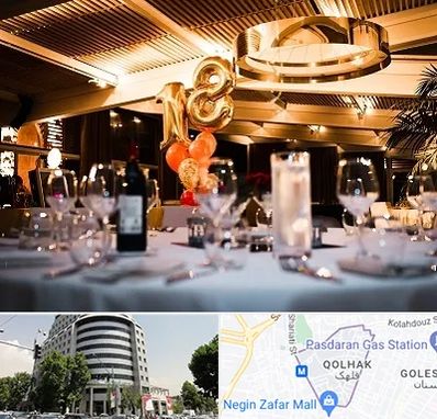 رستوران خوب مخصوص تولد در قلهک 