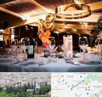 رستوران خوب مخصوص تولد در محلاتی شیراز