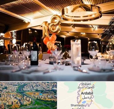 رستوران خوب مخصوص تولد در اردبیل