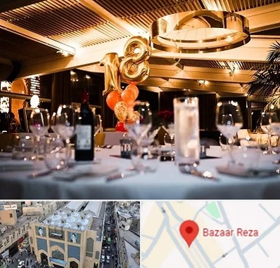 رستوران خوب مخصوص تولد در بازار رضا مشهد
