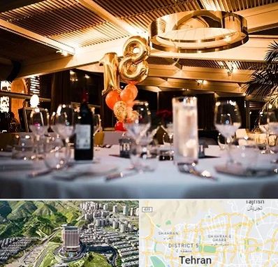 رستوران خوب مخصوص تولد در شمال تهران 