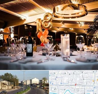 رستوران خوب مخصوص تولد در ضیابری رشت