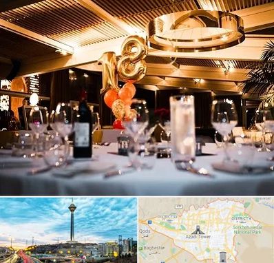 رستوران خوب مخصوص تولد در تهران