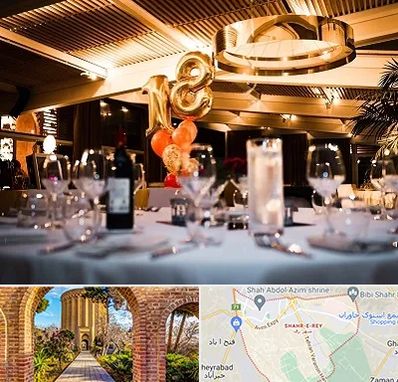 رستوران خوب مخصوص تولد در شهر ری