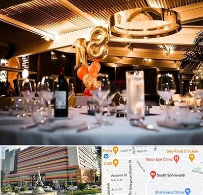 رستوران خوب مخصوص تولد در سهروردی 