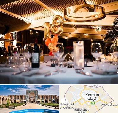رستوران خوب مخصوص تولد در کرمان