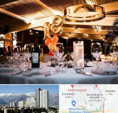 رستوران خوب مخصوص تولد در شهرک غرب 
