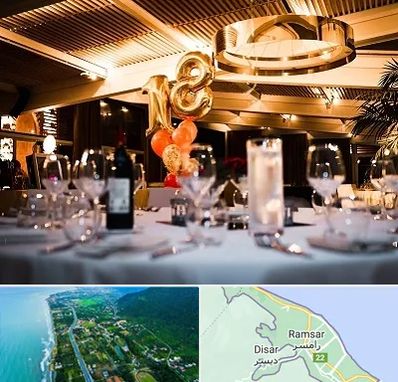 رستوران خوب مخصوص تولد در رامسر