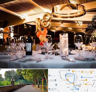 رستوران خوب مخصوص تولد در فلکه گاز رشت