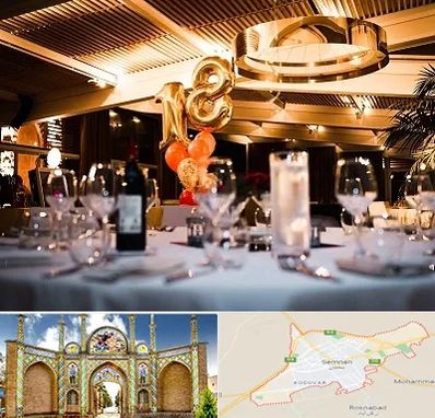 رستوران خوب مخصوص تولد در سمنان