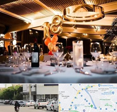 رستوران خوب مخصوص تولد در قدوسی شرقی شیراز