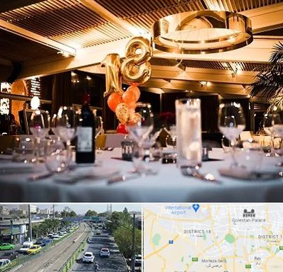 رستوران خوب مخصوص تولد در جنوب تهران 