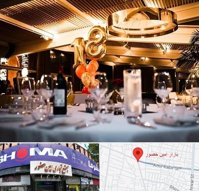 رستوران خوب مخصوص تولد در امین حضور