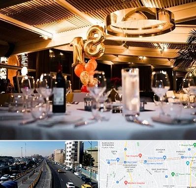 رستوران خوب مخصوص تولد در پیروزی 