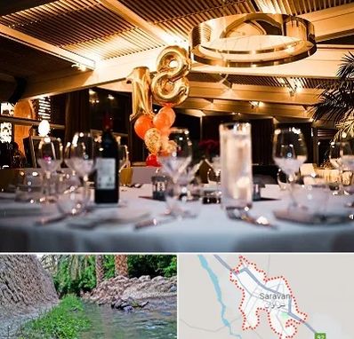 رستوران خوب مخصوص تولد در سراوان