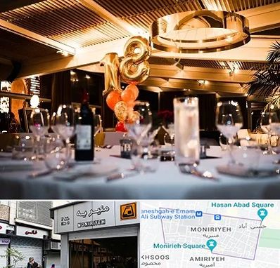 رستوران خوب مخصوص تولد در منیریه 