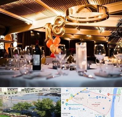 رستوران خوب مخصوص تولد در گلستان اهواز