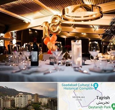 رستوران خوب مخصوص تولد در زعفرانیه 