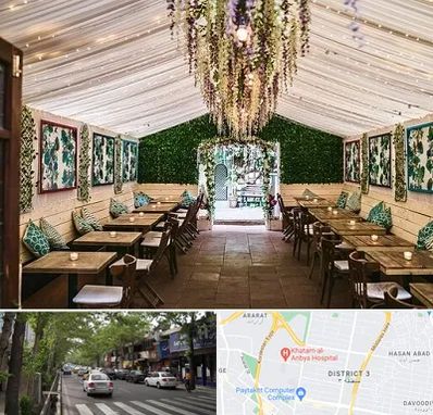 باغ رستوران برای تولد در ظفر 