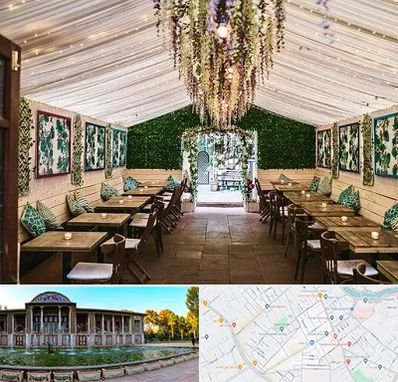 باغ رستوران برای تولد در عفیف آباد شیراز