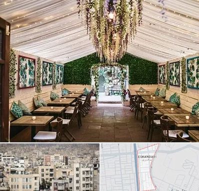 باغ رستوران برای تولد در اسکندری