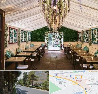 باغ رستوران برای تولد در مهرویلا کرج