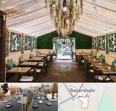 باغ رستوران برای تولد در باقرشهر