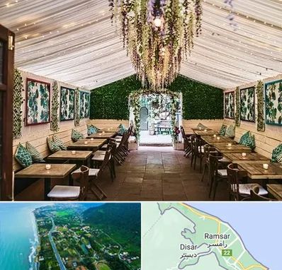 باغ رستوران برای تولد در رامسر