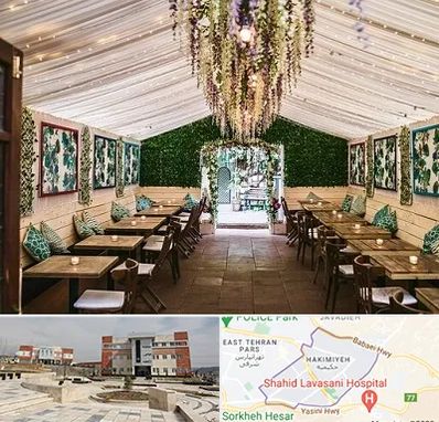 باغ رستوران برای تولد در حکیمیه 