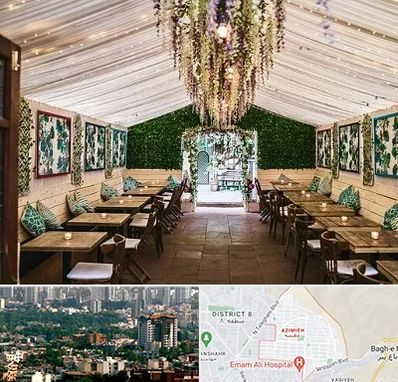 باغ رستوران برای تولد در عظیمیه کرج 