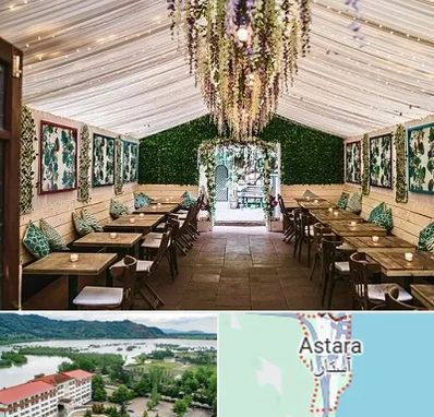 باغ رستوران برای تولد در آستارا